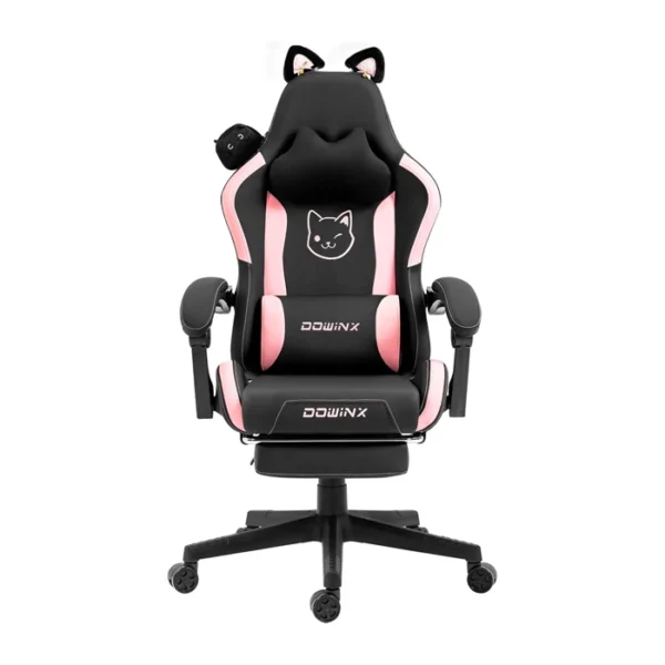 Dowinx Chaise Gaming Sweet Cat - Ergonomique Noir