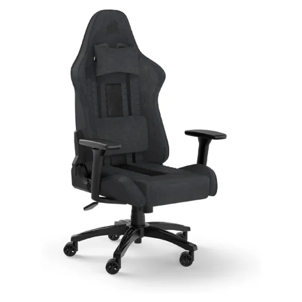 Fauteuil Gaming Corsair TC100 RELAXED - Tissu Gris et Noir