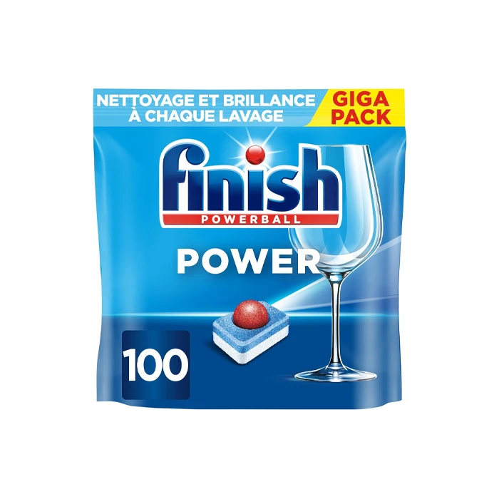 Finish Pastilles Lave-Vaisselle Powerball All in One Max 100 tbl