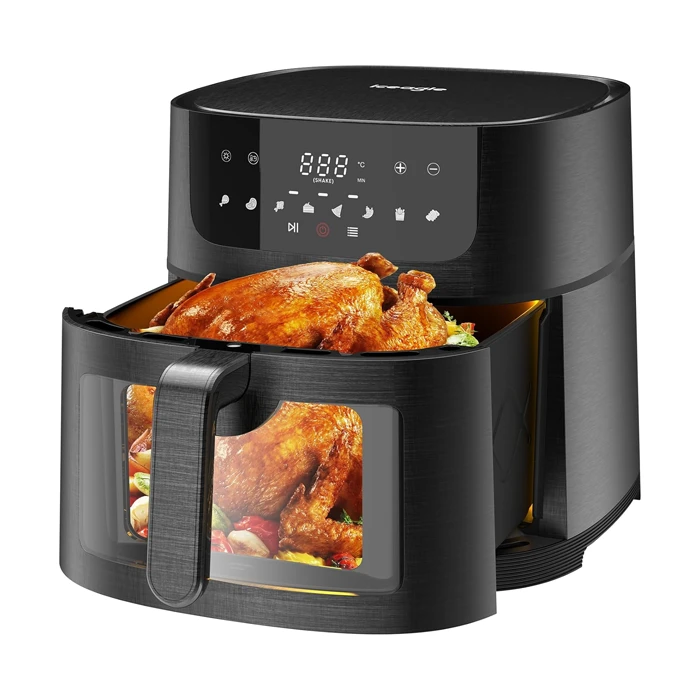 Iceagle Friteuse à Air 9L XXL 1800W avec Écran Tactile LED