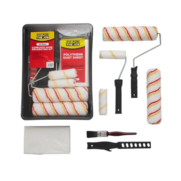 Kit décoration maison Fit For The Job, 10 pièces peinture