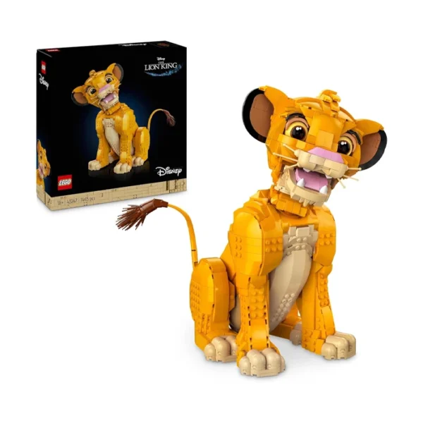 LEGO Disney Simba Jeune Roi Lion Set de Construction 43247