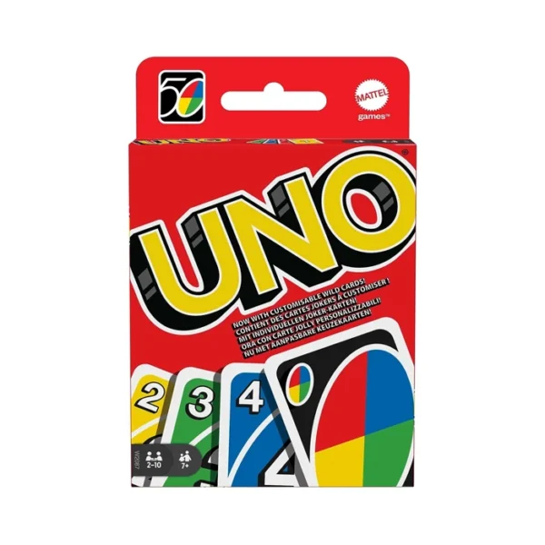 Mattel UNO Classique - Jeu de cartes pour 2 à 10 joueurs