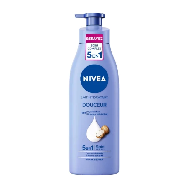 NIVEA Lait Hydratant Douceur 48h 250ml - Soin Corps