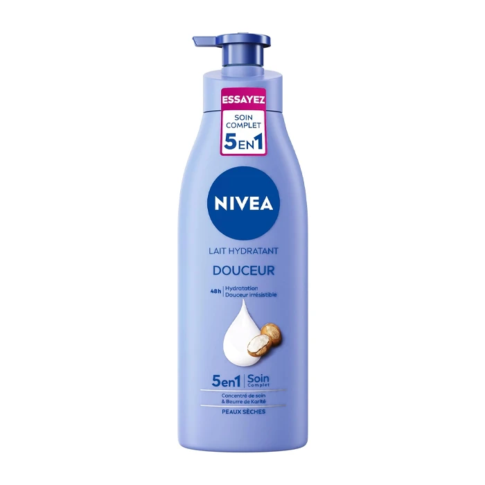 NIVEA Lait Hydratant Douceur 48h 250ml - Soin Corps