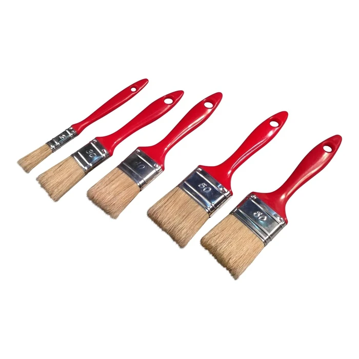 Pinceaux plats SAVY - Lot de 5 pour tous types de peinture