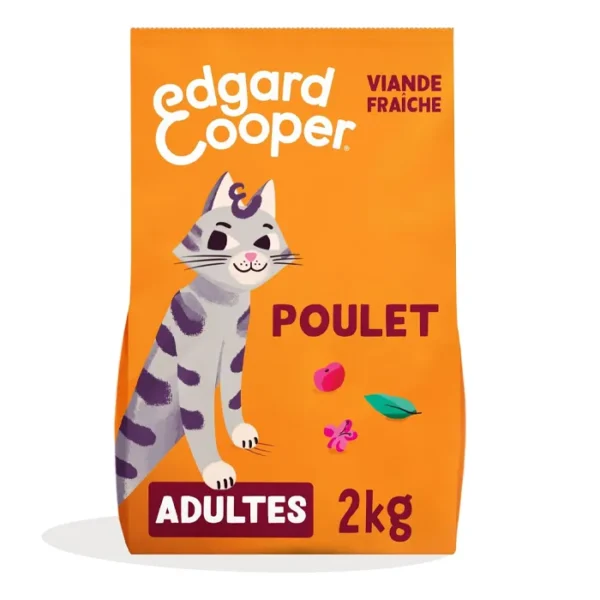 Edgard & Cooper Croquettes Chat Stérilisé Poulet 2kg